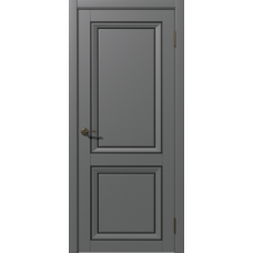 Дверь межкомнатная Дубрава Сибирь Муза БЕТА серая, глухое полотно